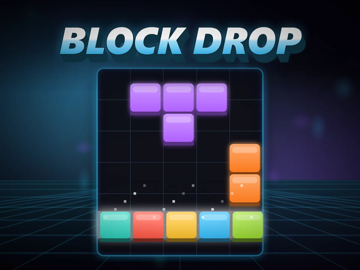 Block Drop - Fit the falling blocks, clear the lines.