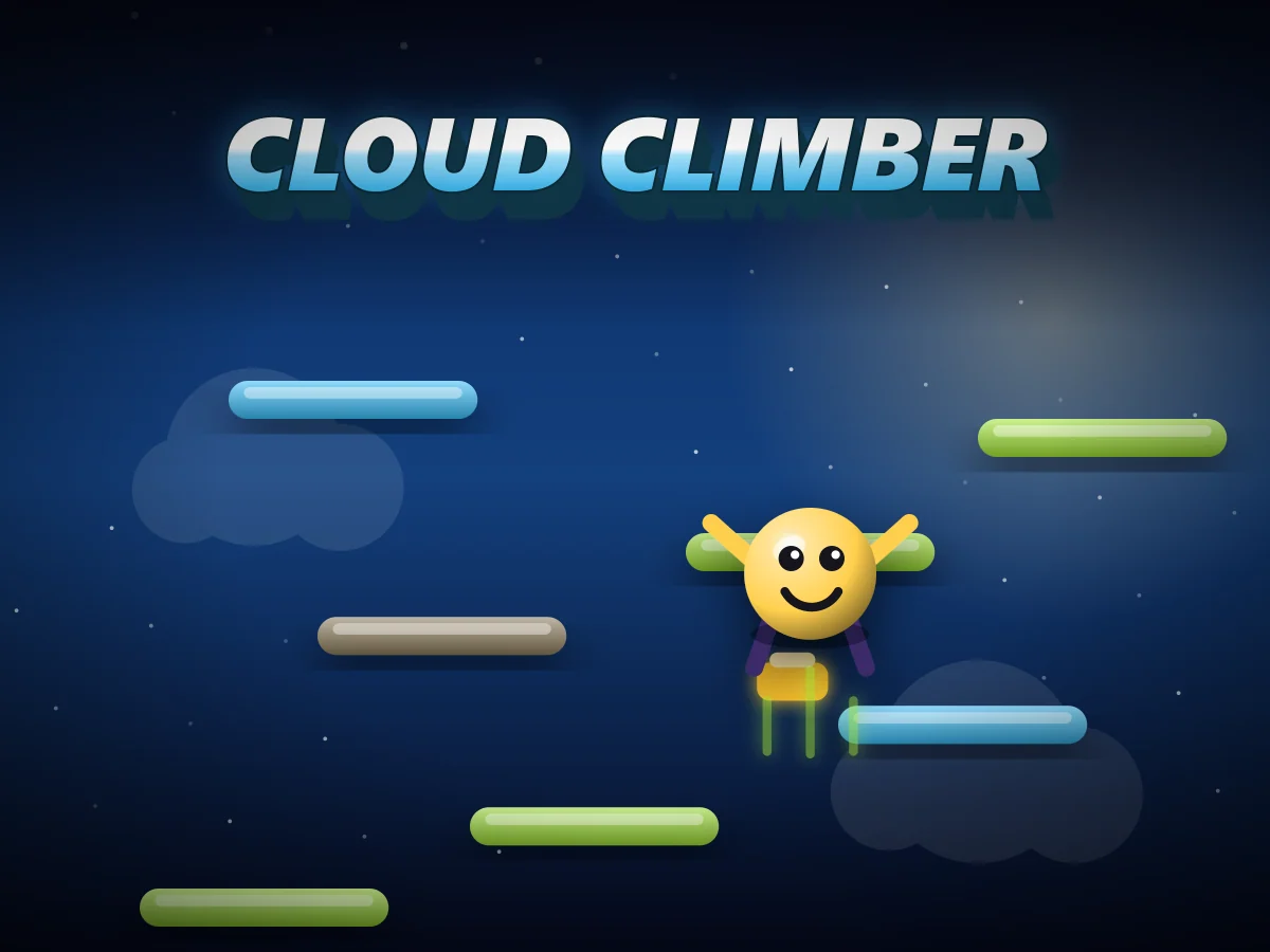 Cloud Climber - Bounce your way up, never look down.