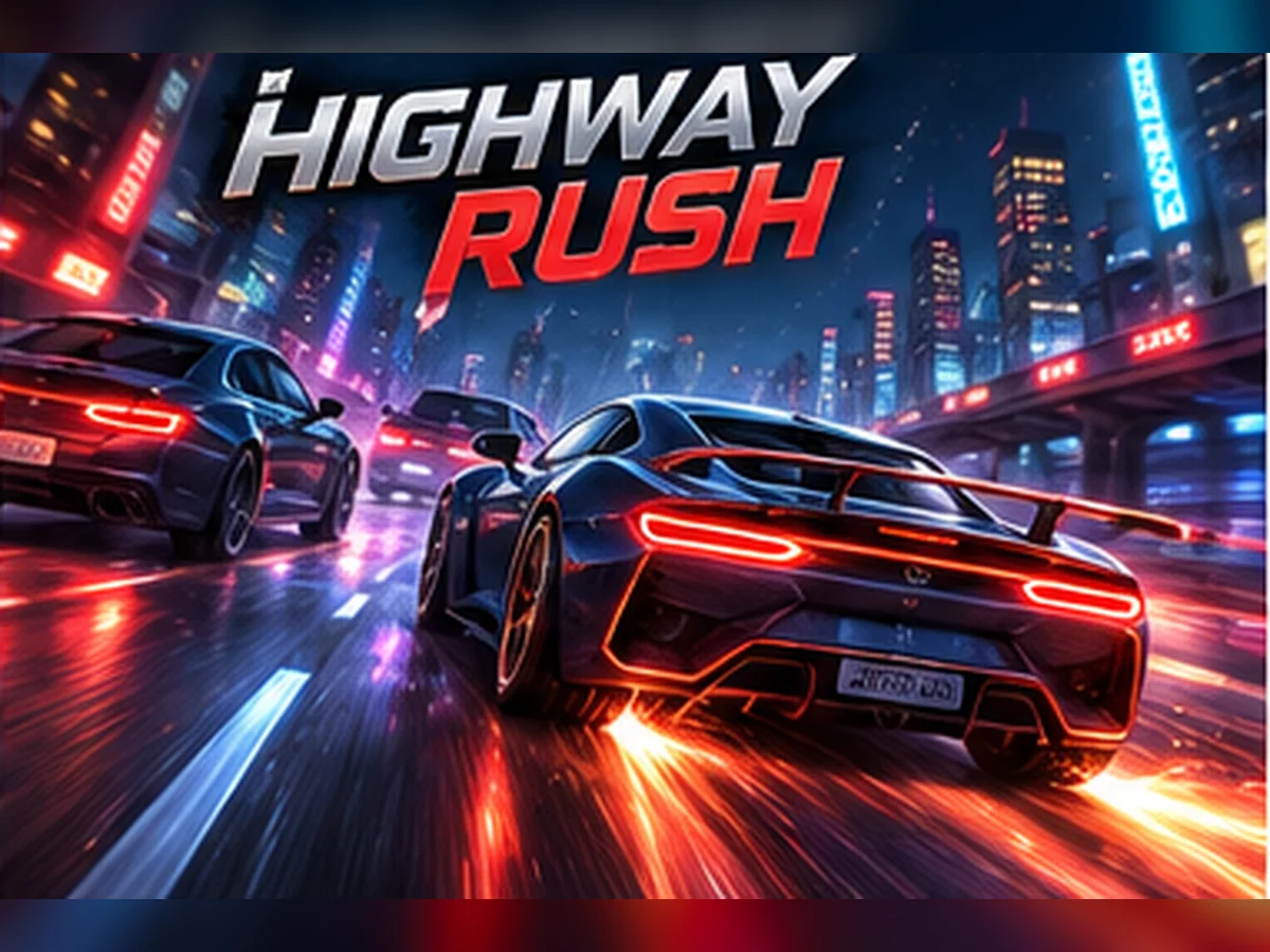 Highway Rush - Weave through traffic at full speed.