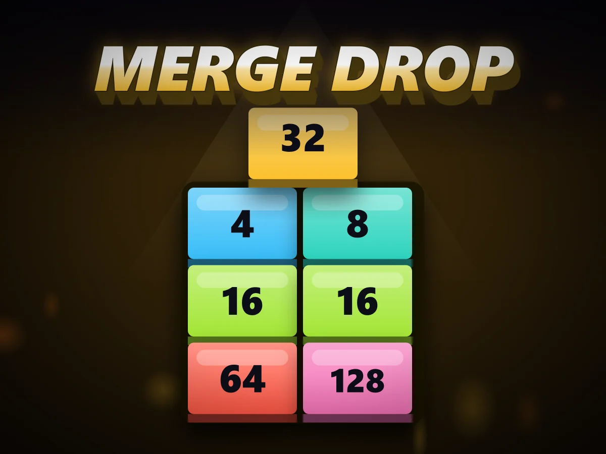 Merge Drop - Drop it in, watch it double.