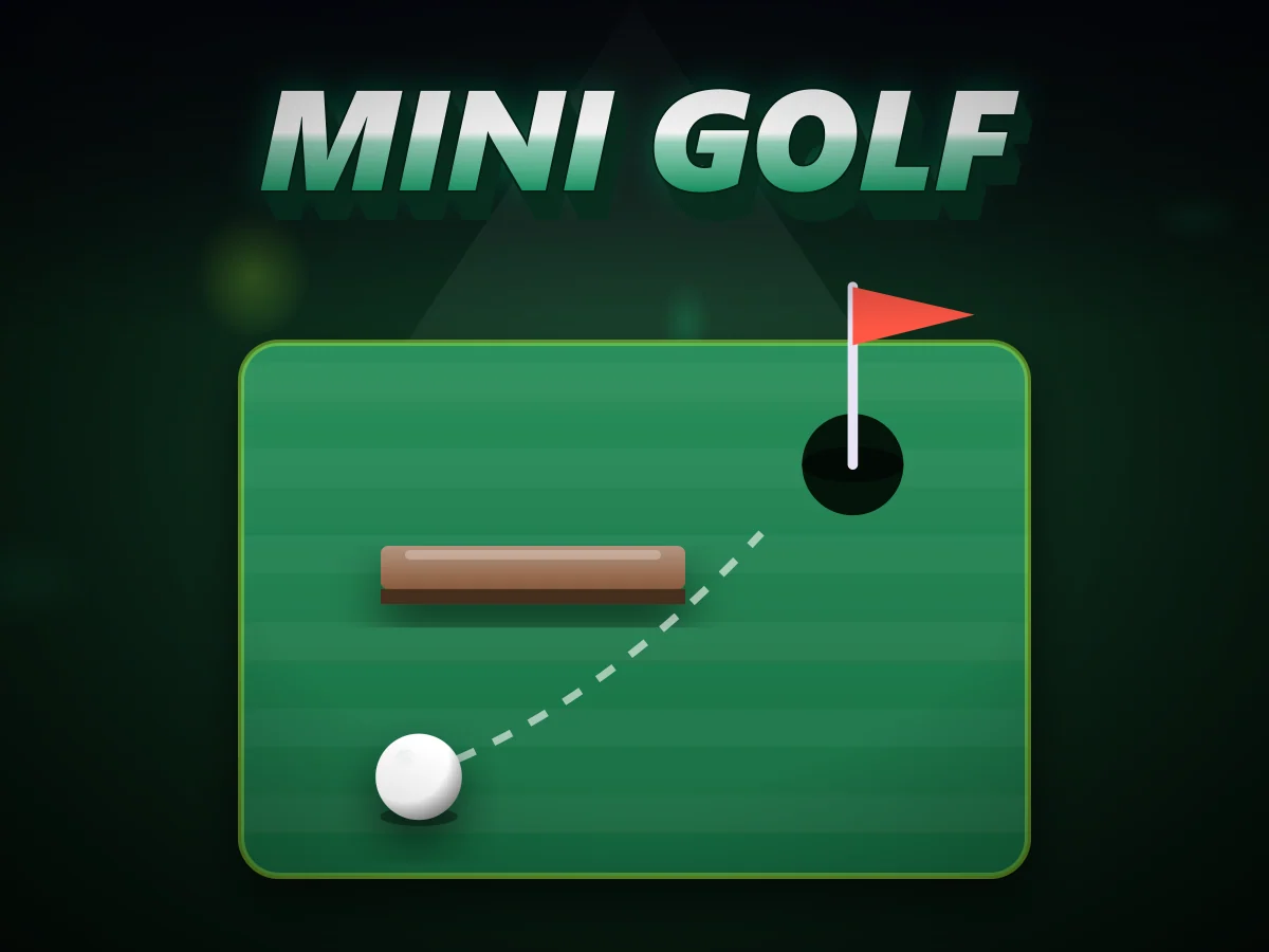 Mini Golf - Nine holes, fewest shots wins.