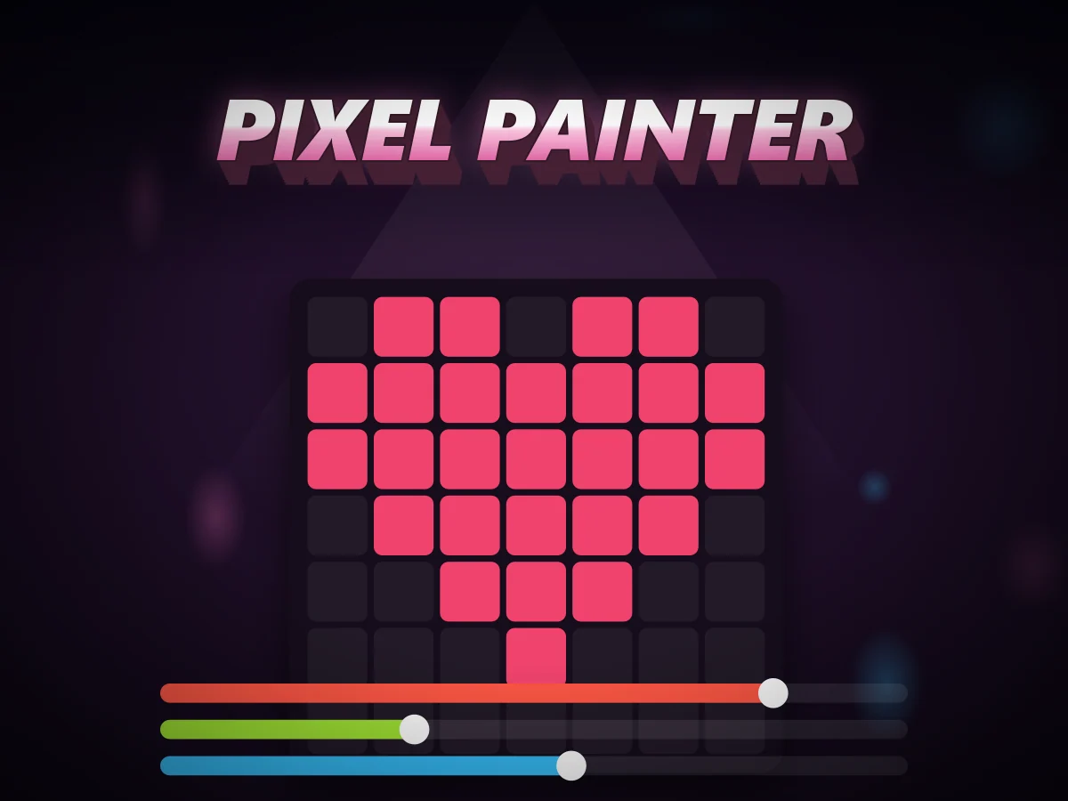 Pixel Painter - Every picture is just numbers.