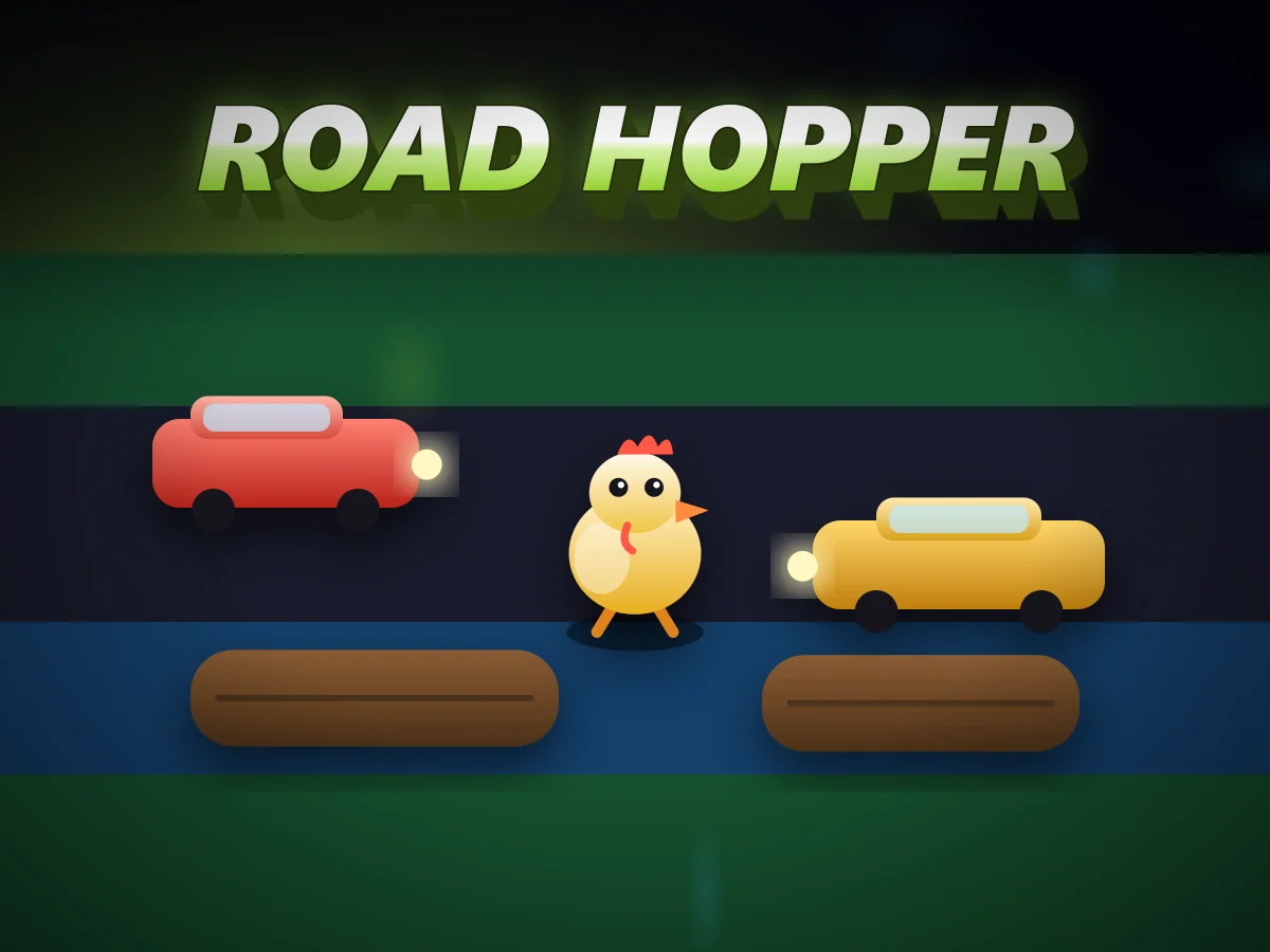 Road Hopper - Cross the traffic, ride the logs.