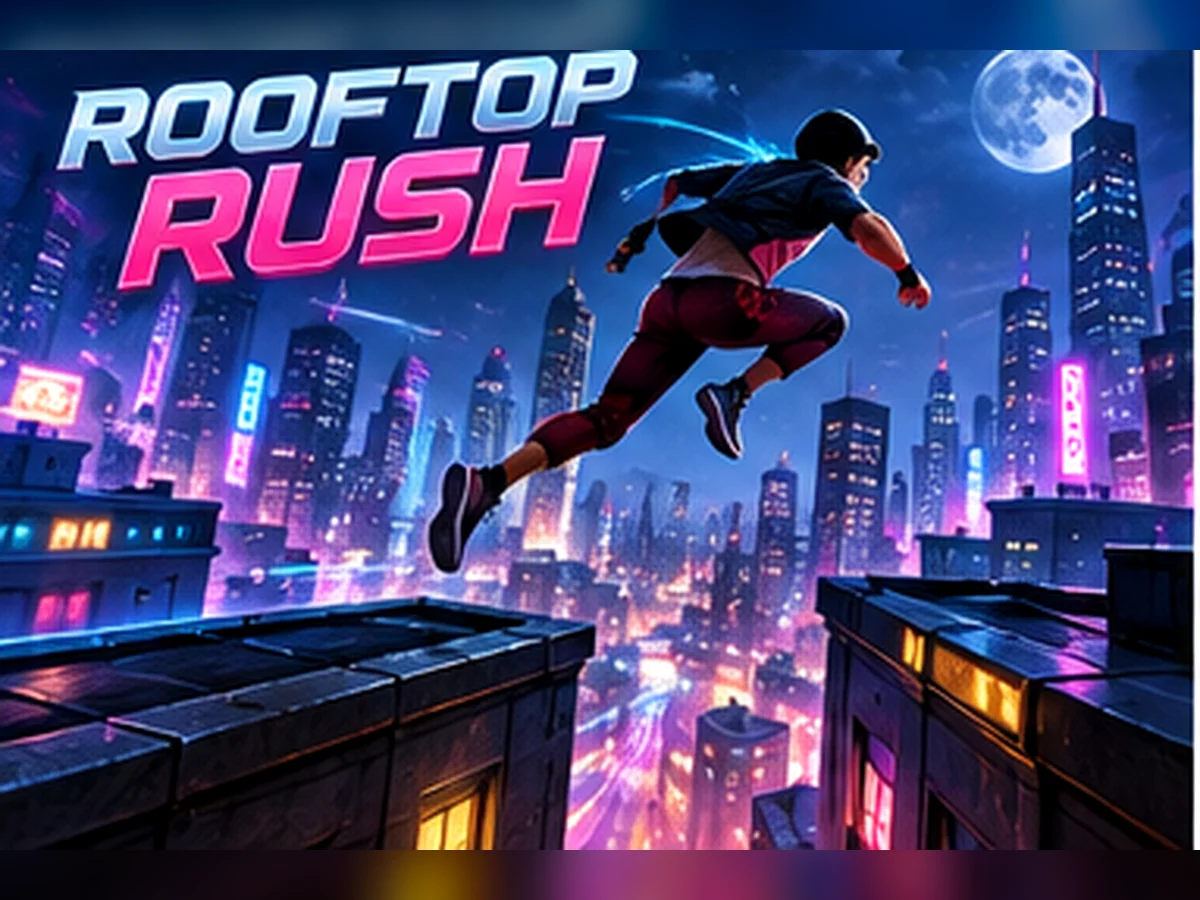 Rooftop Rush - Run, jump and slide across the rooftops.