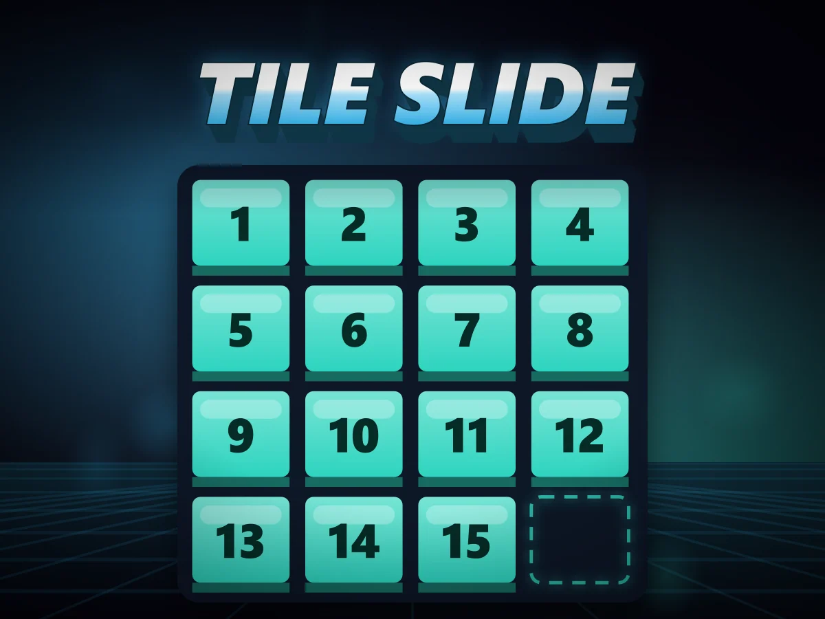 Tile Slide - Shuffle the numbers back into line.
